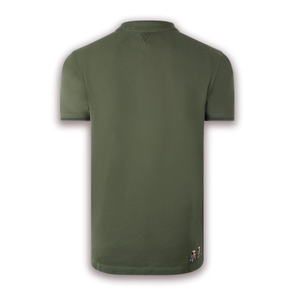 Polo Le Patron 'La Chasse' (dark green)