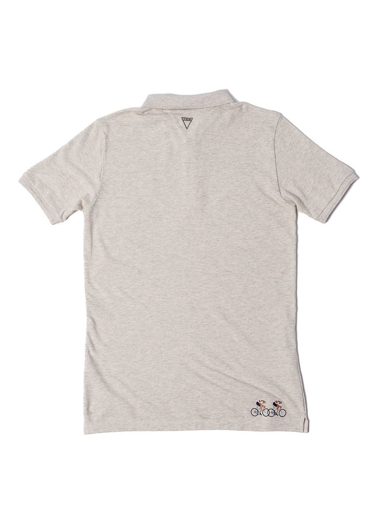Polo Le Patron "La chasse" Ivory cloud