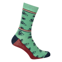 Sokken Le Patron 'Café Cycliste' (green)