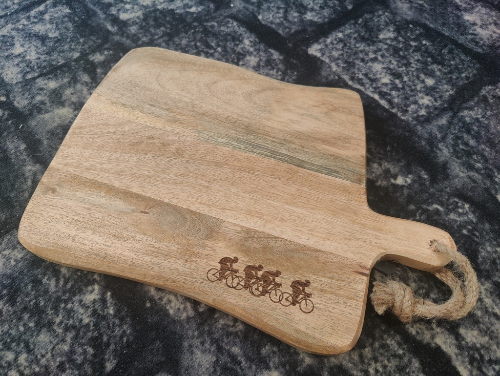 Snijplank Cobbles 'Peloton' naturel rechthoekig