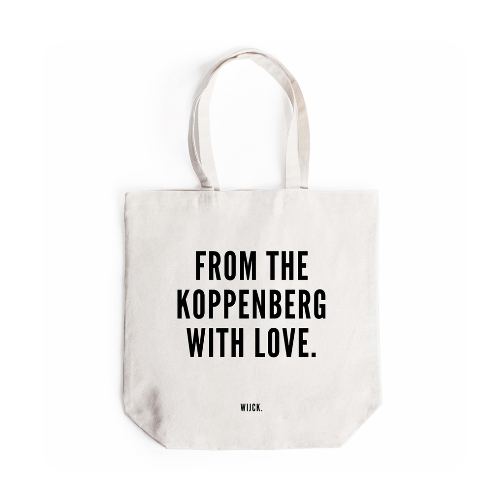 Totebag Cobbles 'From the Koppenberg with love'