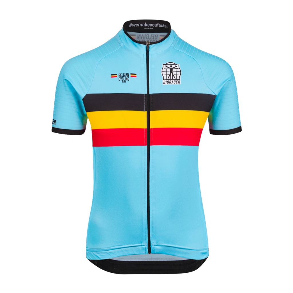 Belgian Cycling  Jersey short sleeve kids (128)