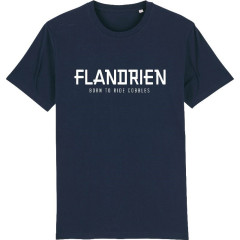 T-shirt 'Flandrien' blauw L (XS)