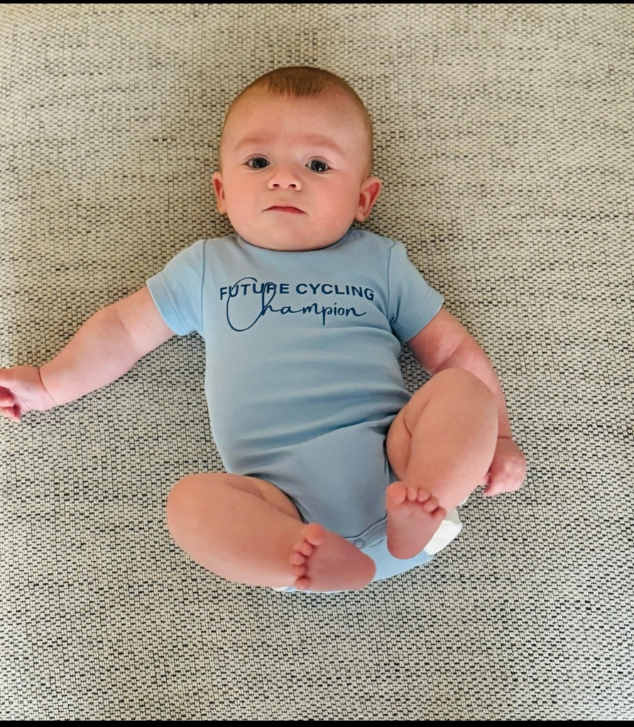 Babybody Cobbles ' Future Cycling Champion'
