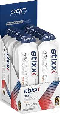 Etixx 'Energy gel PRO double carb' (Orange/mango)