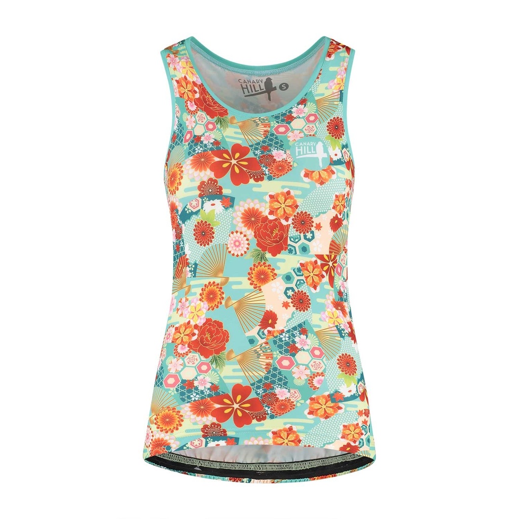 Canary Hill 'Kimono' top singlet (S)