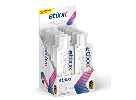 Etixx 'Ginseng & guarana energy gel' (Raspberry)
