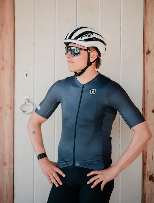Belgian Crew Jersey shortsleeve 'Koppenberg' (Burple) (kopie) (S)