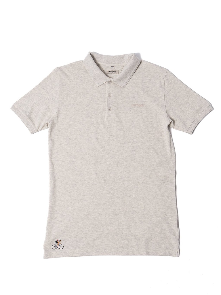 Polo Le Patron "La chasse" Ivory cloud (S)