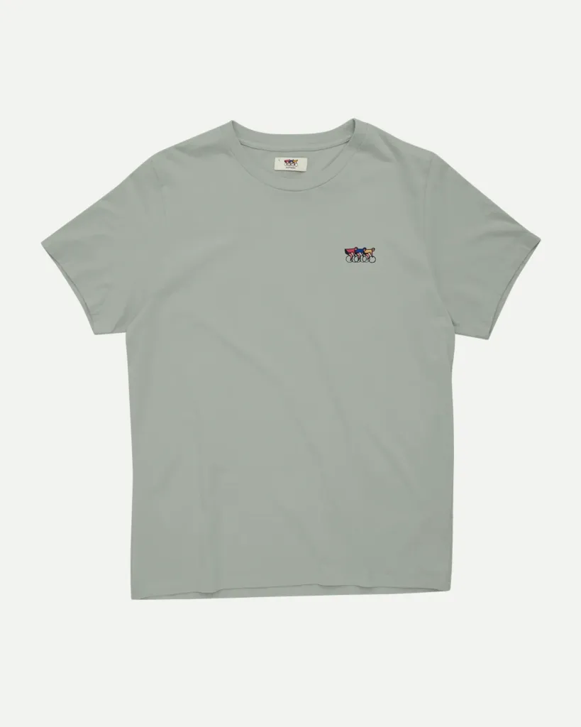 T-shirt 'Waaier' (Sage) (XS)