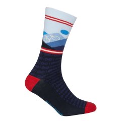 Sokken 'Le Patron' Mountain socks donkerblauw 35-38 (35-38)