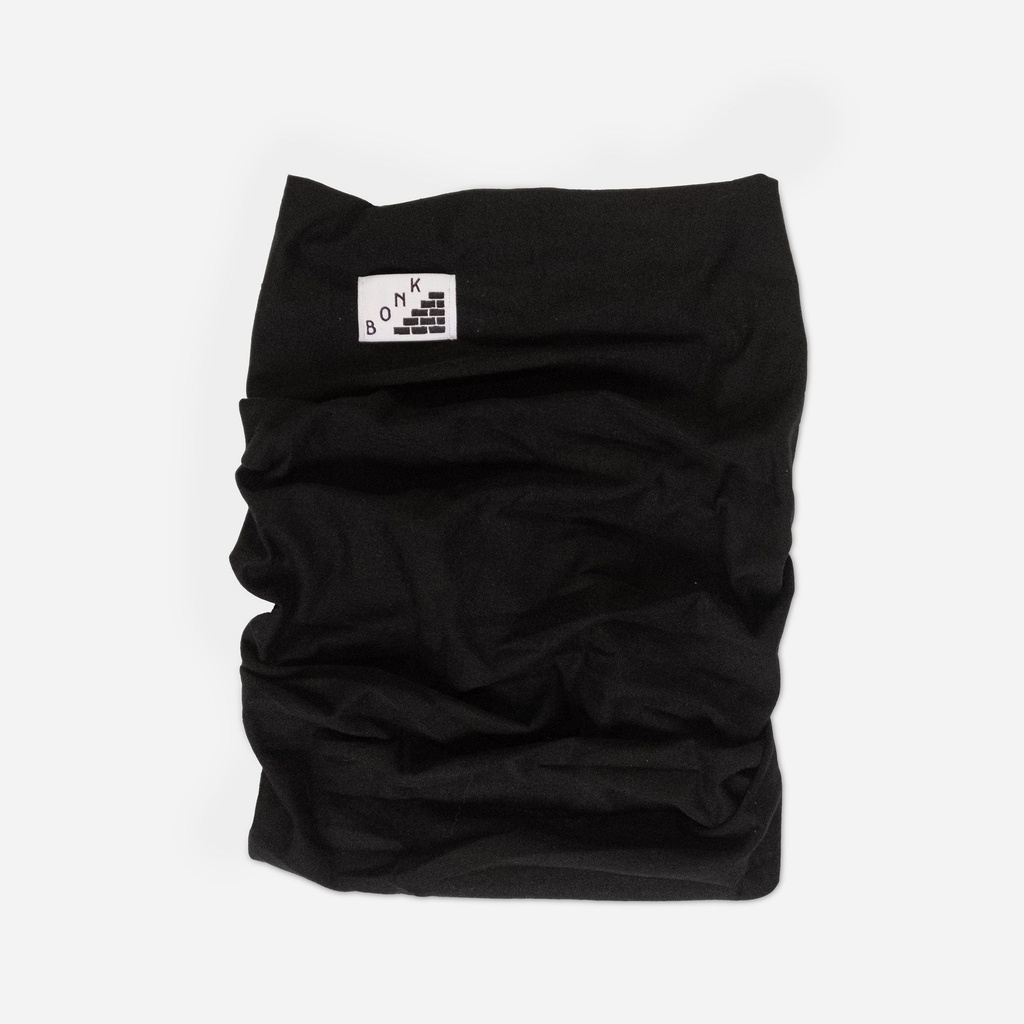 BONK 'Label neck warmer' (black)