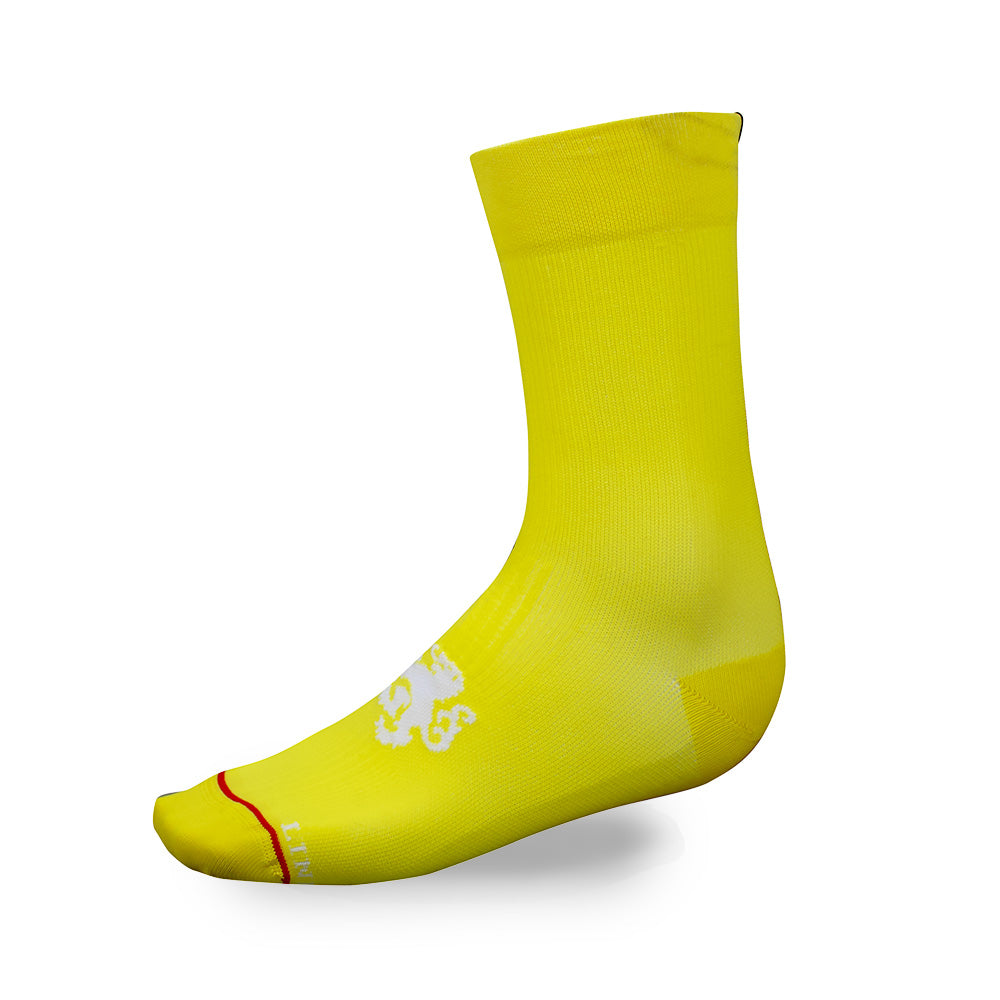 Sokken 'Belgian Crew' (yellow) (S-M)
