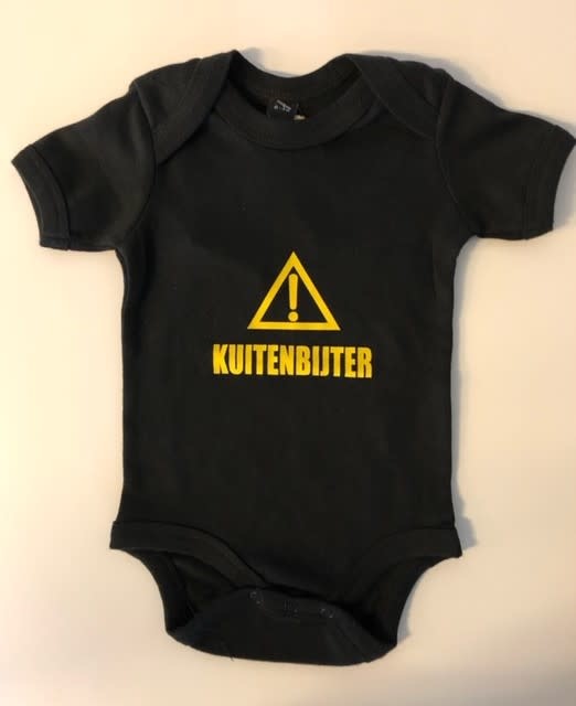 Babybody 'Kuitenbijter' (black)