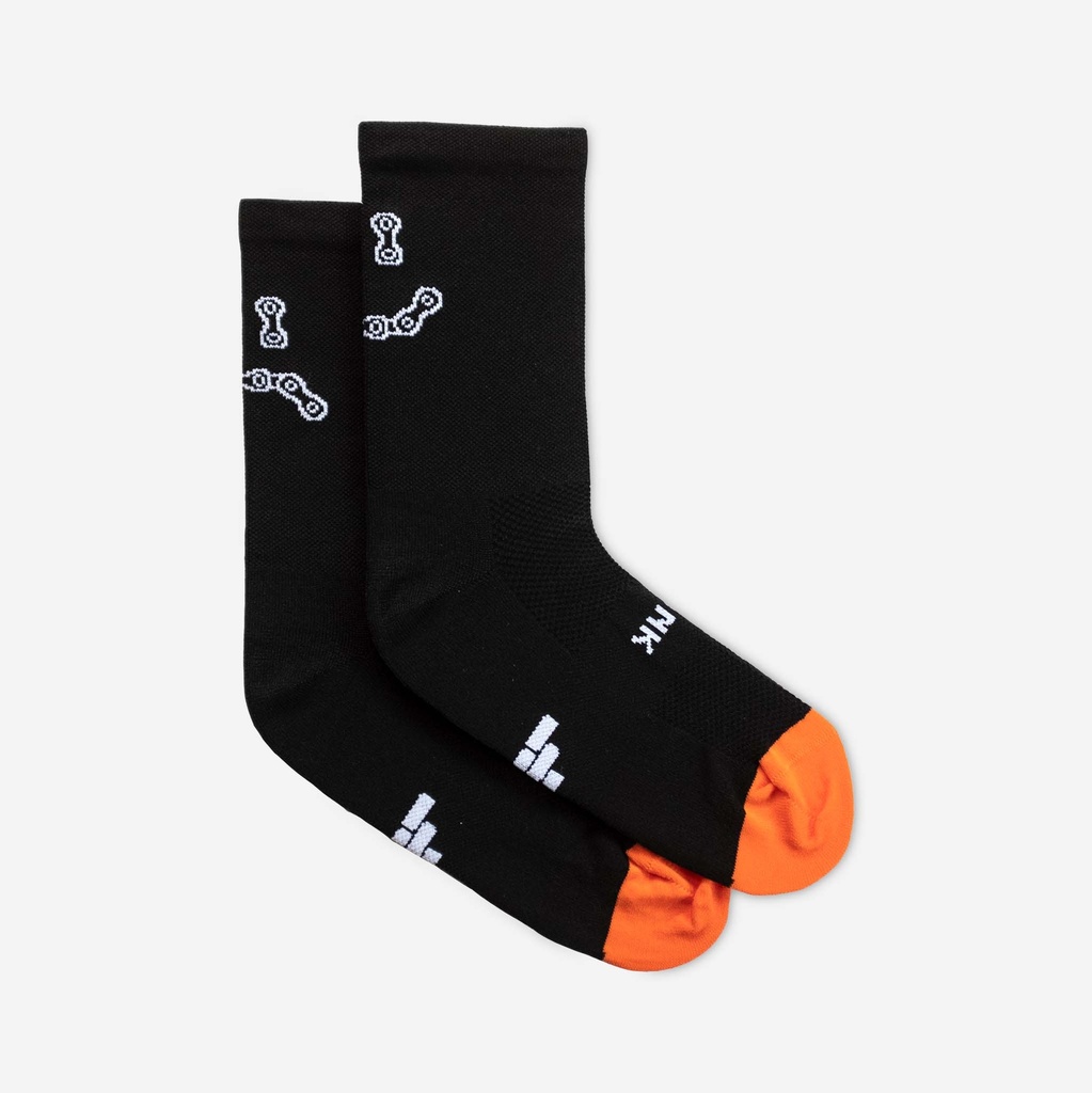 BONK 'Happy sad socks' (black)