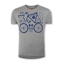 Le Patron T-shirt 'Pieces de B.'(grey)