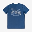 BONK T-shirt 'Indoor' (blue)