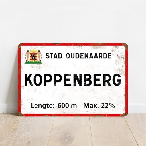 Bord 'Koppenberg'