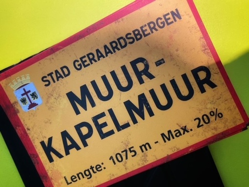 Postkaart 'Muur van Geraardsbergen'