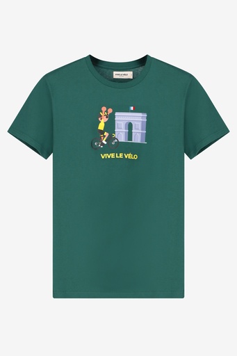 Vive le Vélo 'Arc De Triomph' (green)