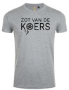 T-shirt 'Zot van koers' (grey)