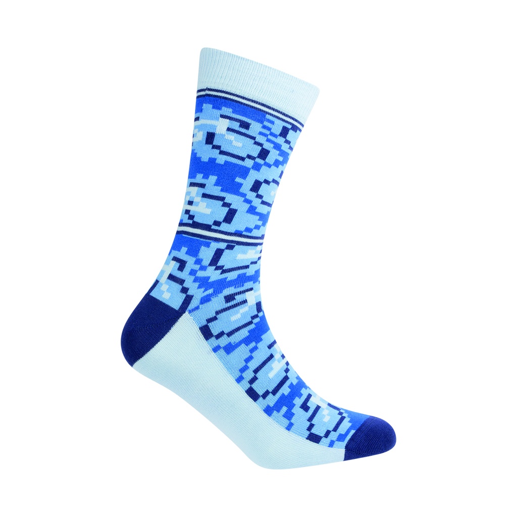Sokken Le Patron 'Cyclist Moderno' (Blue)