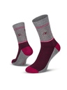 Sokken Le Patron 'Vintage Cycliste' ( Aubergine)