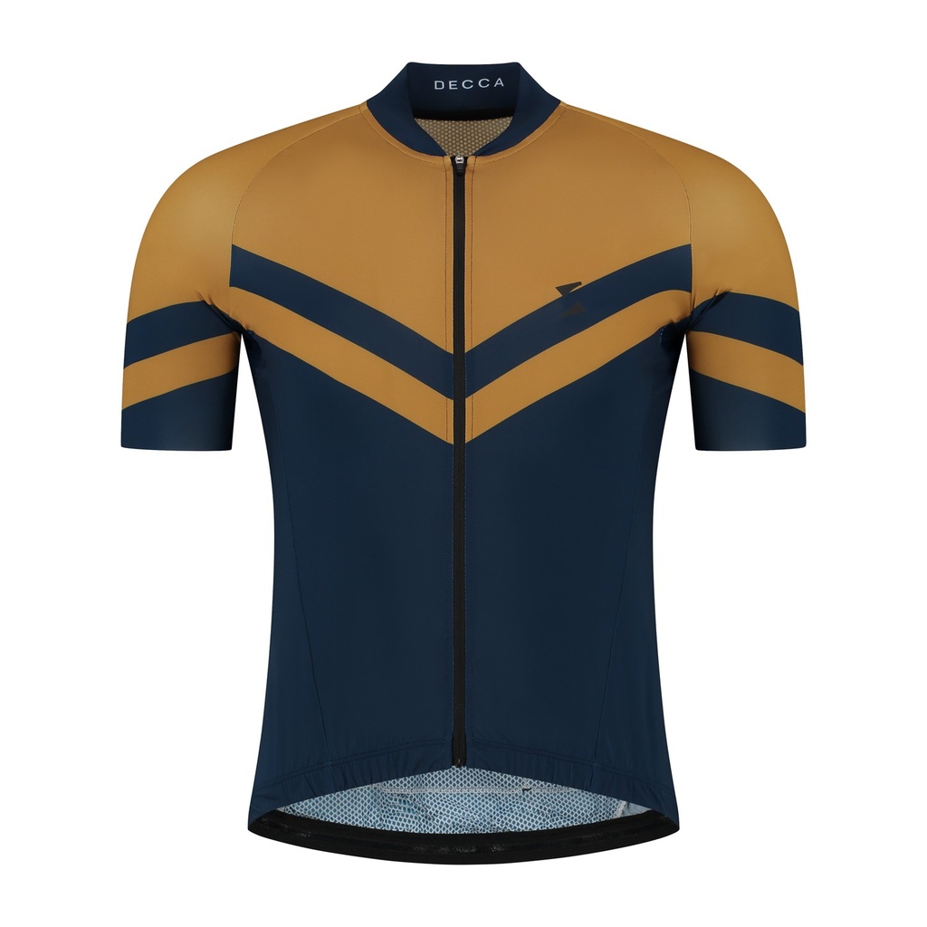 Decca Jamie blue/ochre jersey