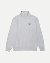 Zip Sweatshirt (Light grey)