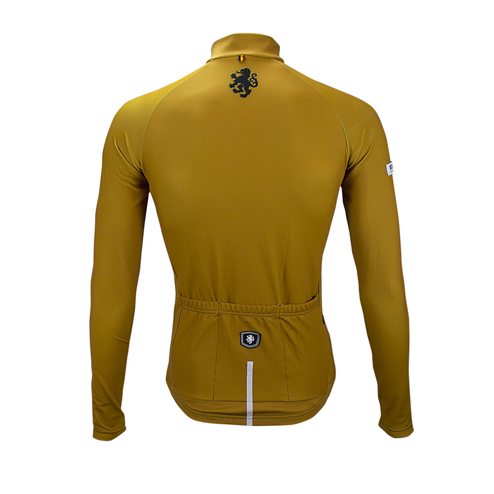 Jersey longsleeve 'Belgian Crew' (gold)