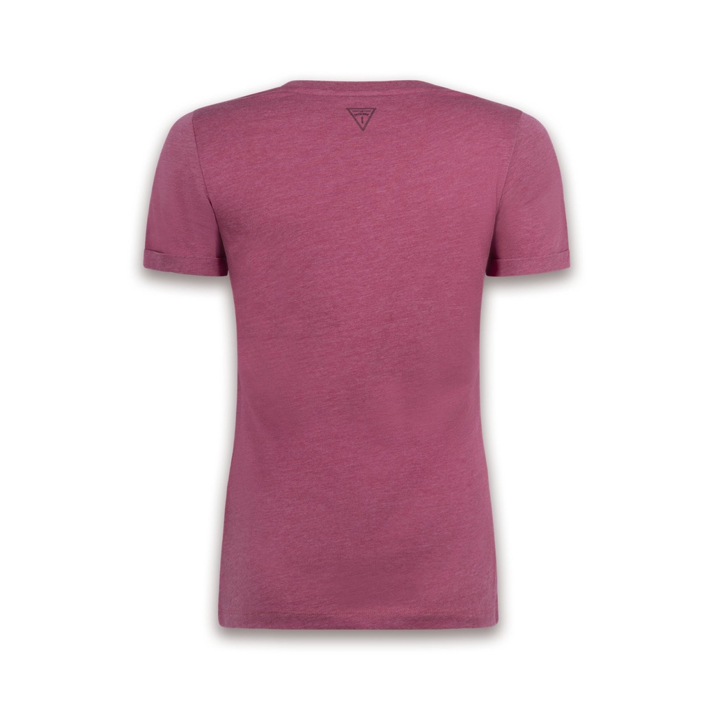 Le Patron T-shirt WMN 'Pieces de Bicyclette' (pink)