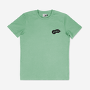 T-shirt BONK 'Fietsen es fietsen' (mint)