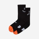 BONK 'Happy sad socks' (black)
