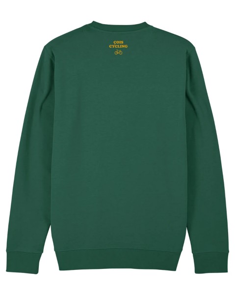 Çois cycling sweater 'Life is better...' (green)