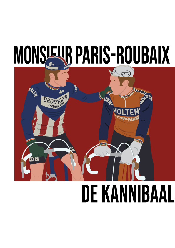 T-shirt 'Monsieur P-R/Kannibaal'