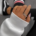 Sailbrace 'Bike ring' (silver)