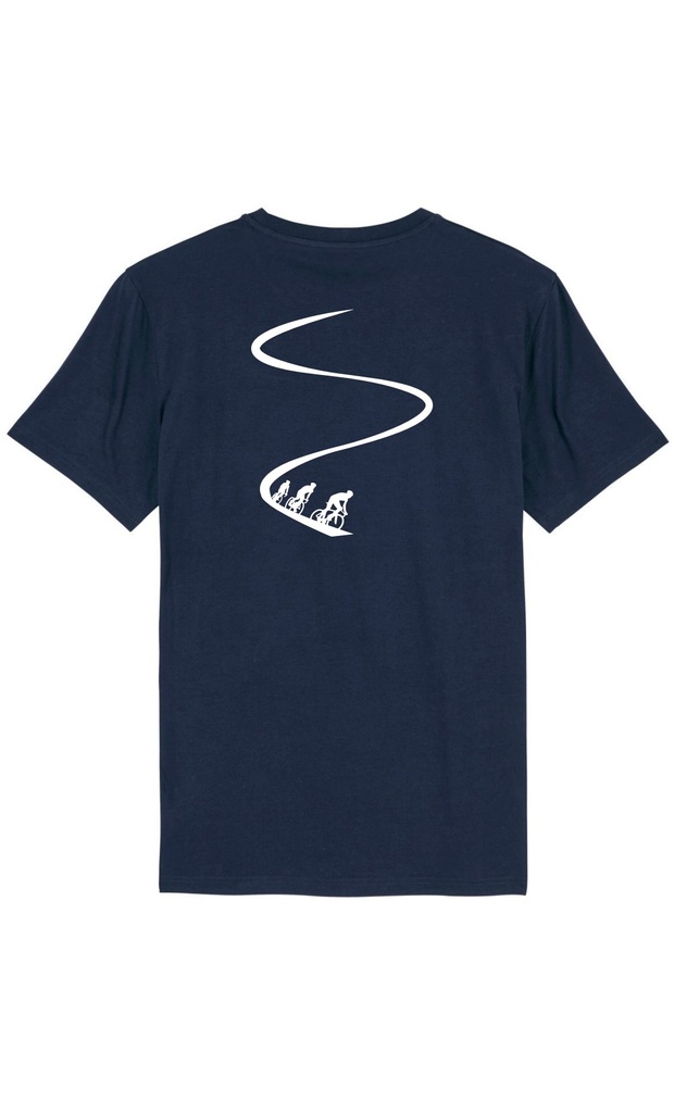 T Shirt French Navy 'Afdaling'