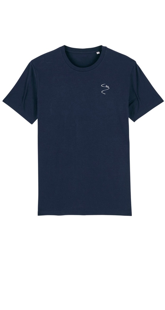 T Shirt French Navy 'Afdaling'