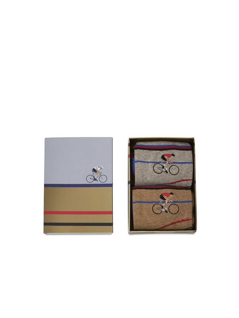 Sokken le Patron ' Velodroom set' duo