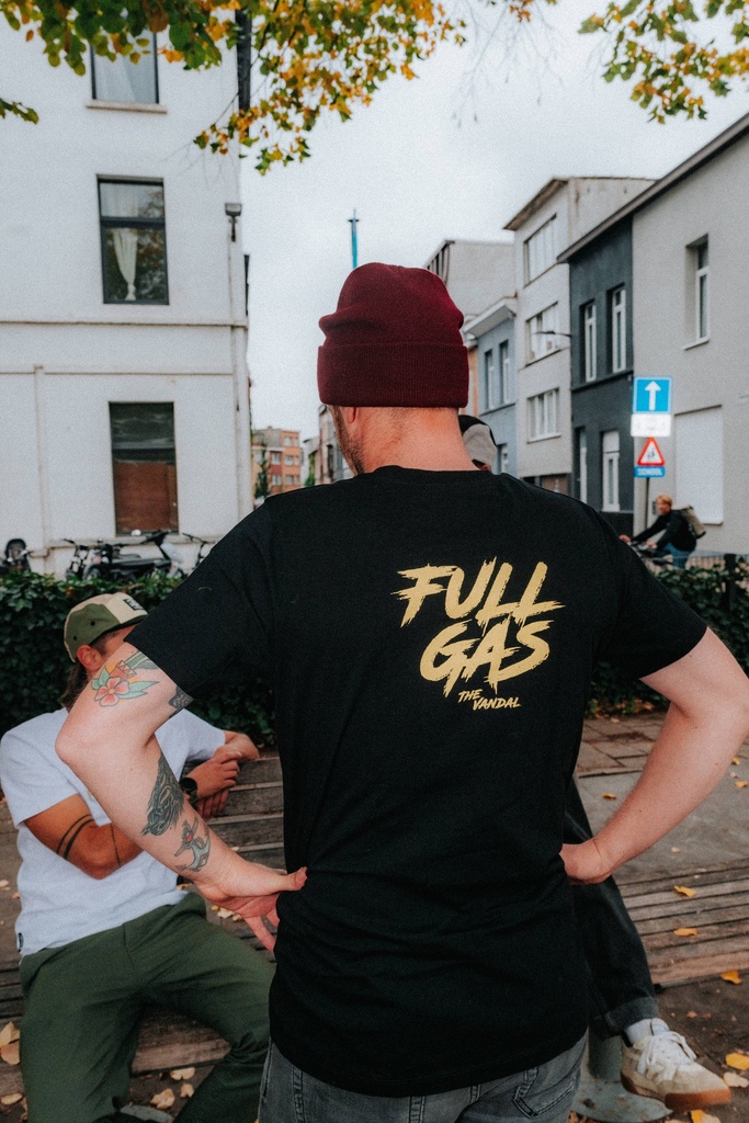 T-shirt The Vandal 'Full Gass' black
