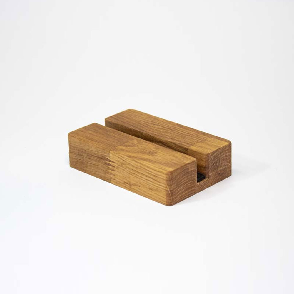 Houten standaard fietsbord