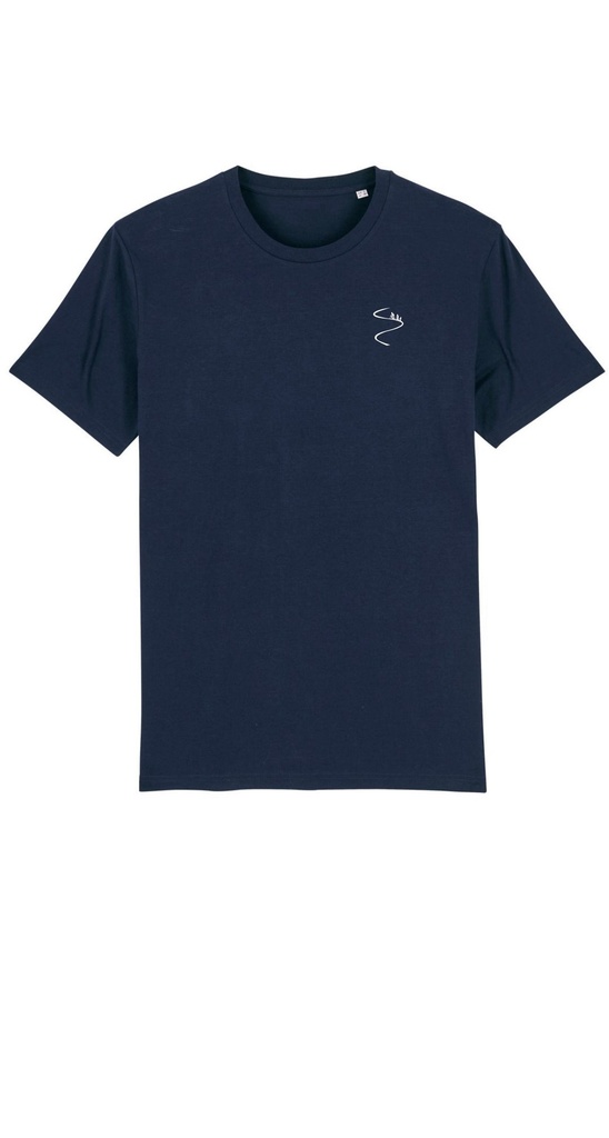 T Shirt Cobbles French Navy 'Afdaling'