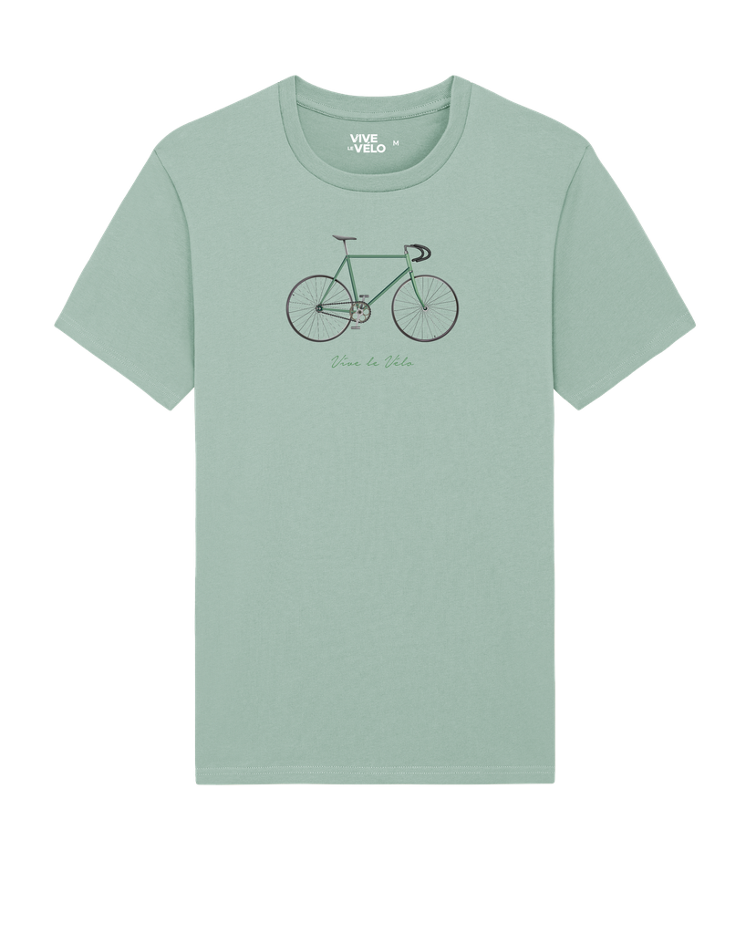 Vive le Vélo 'Retro bike green' (aloe groen)