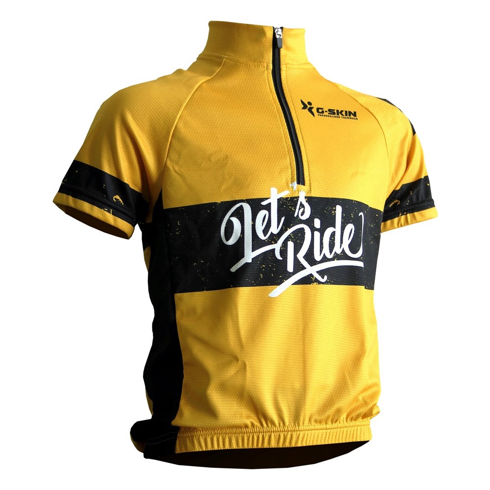 Kids shirt korte mouw G-skin 'Let's ride' (116)