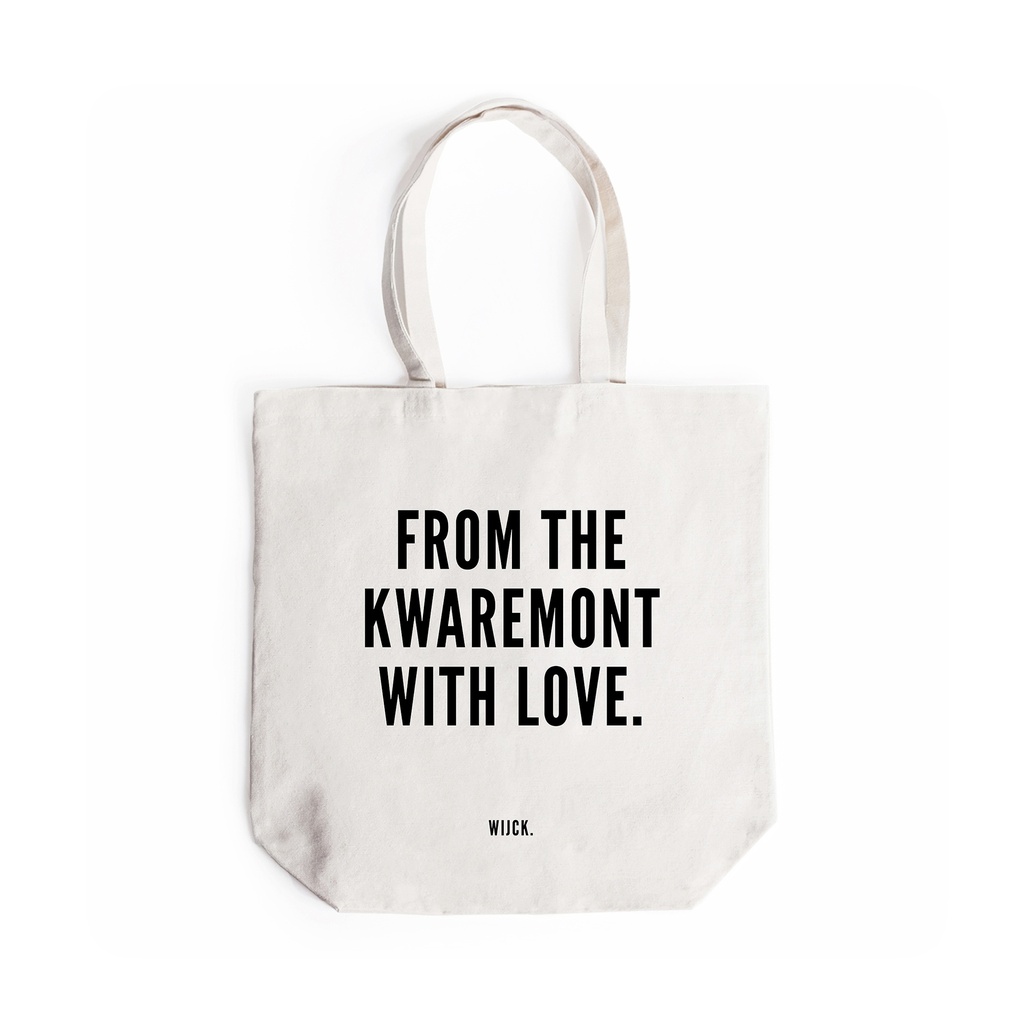 Totebag 'From the Kwaremont with love'