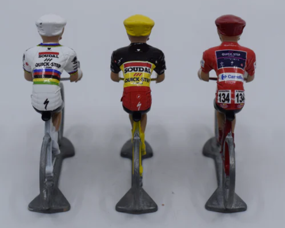Miniatuurfietsen 'Remco Evenepoel' (set van 3)