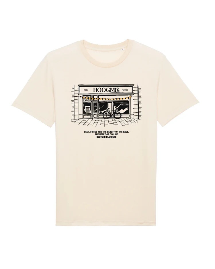 T-shirt 'Flanders ritual cycling'