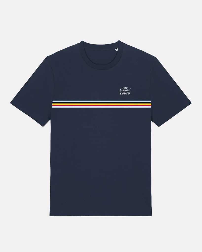 T shirt The Vandal ' Belgian Cycling' navy