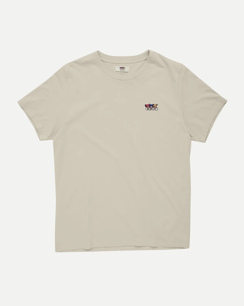 T-shirt Erstwhile 'Waaier' (faded olive)