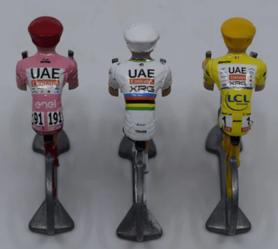 Miniatuurfietsen 'Tadej Pogacar' (set van 3)